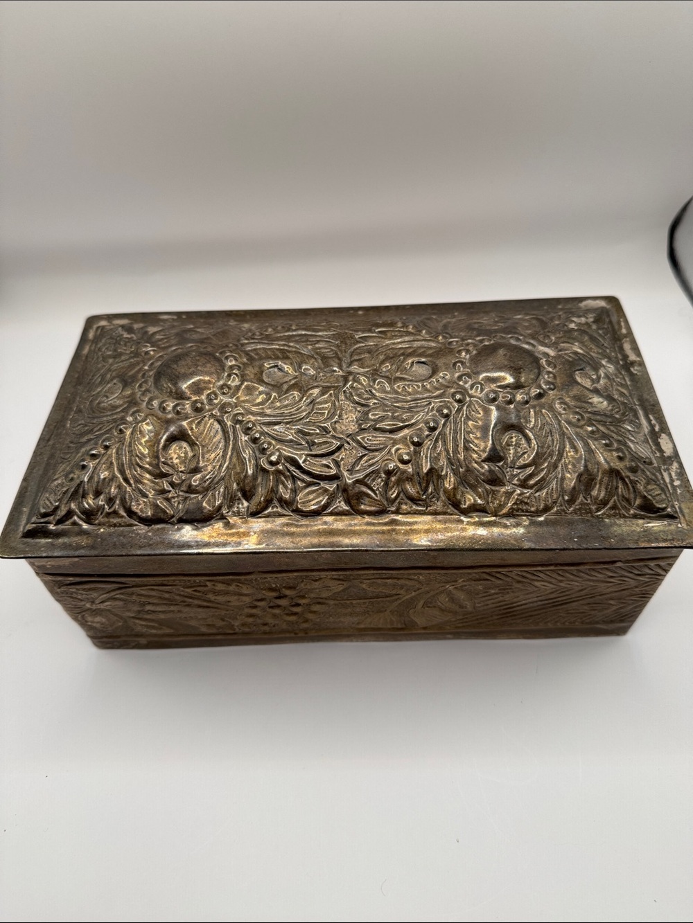 Vintage Sarreid King’s Road Collection Decorative Metal Box